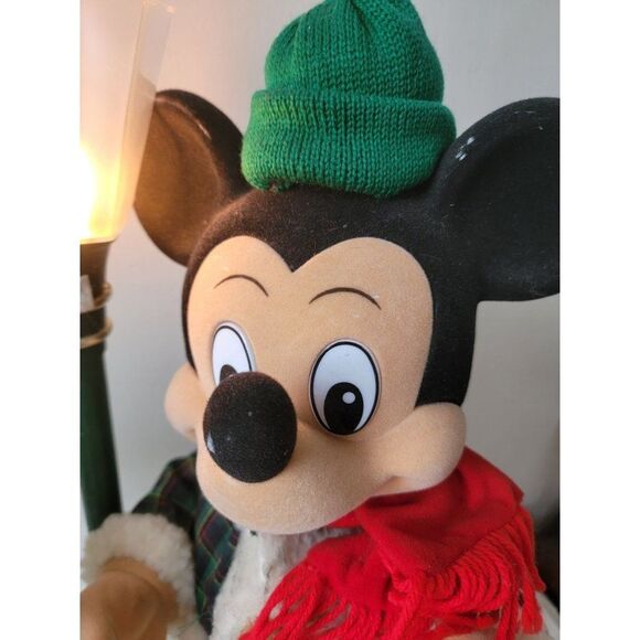 Telco 1995 Mickey Mouse animated mailbox Xmas decor motionette - Picture 14 of 17